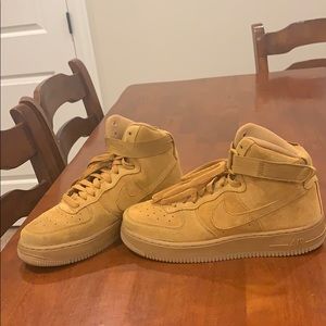 Nike Air Force 1 High Wheat Gum